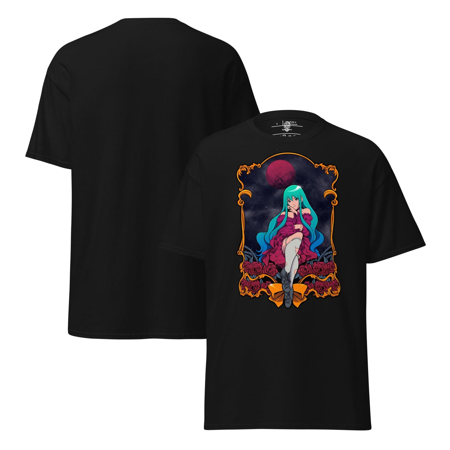 Crimson Duality Classic Cotton T-Shirt - Skull Crushed Clothing
