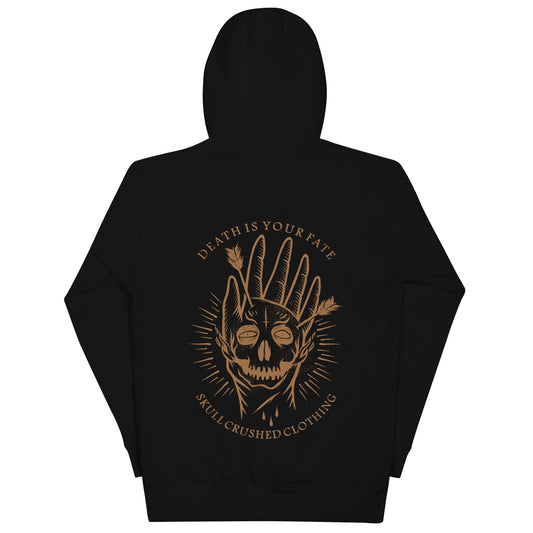 Death Is Your Fate Hoodie - Skull Crushed Clothing