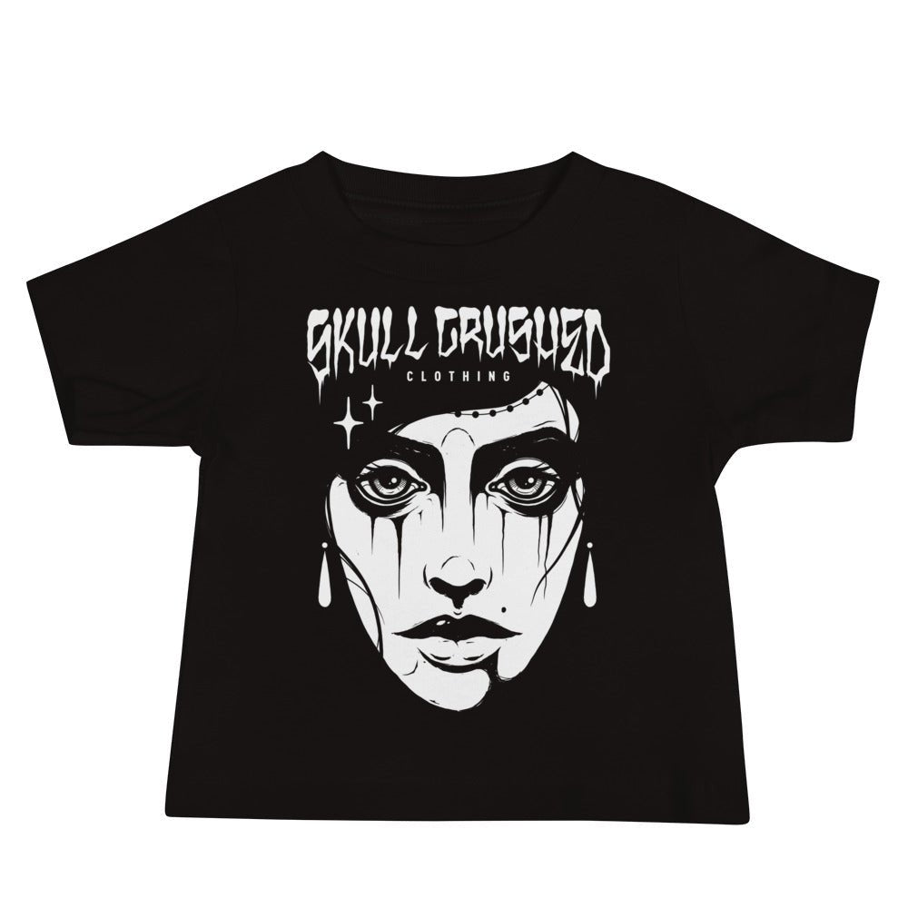 Lady Noir Baby T-Shirt - Skull Crushed Clothing