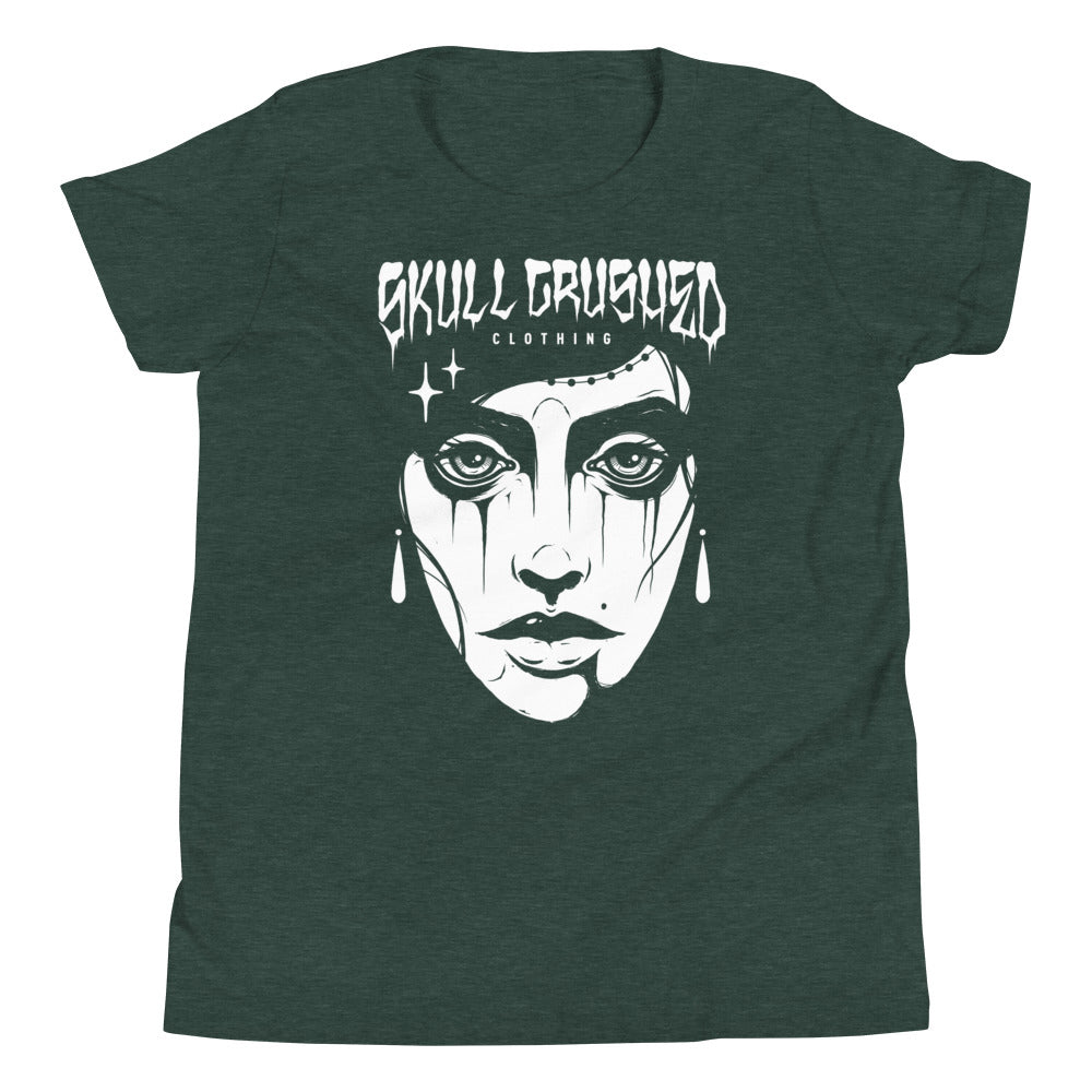 Lady Noir Kids T-Shirt - Skull Crushed Clothing