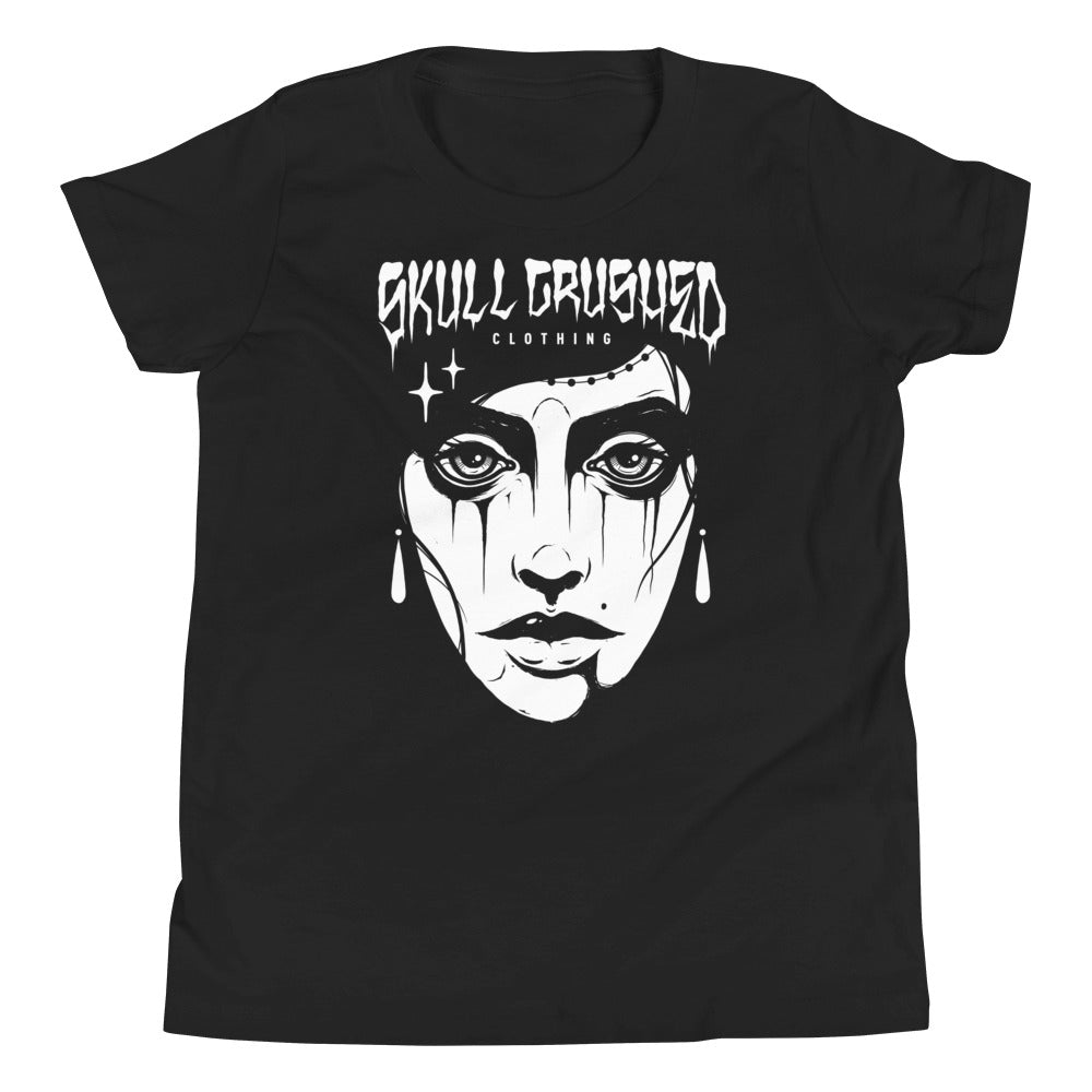 Lady Noir Kids T-Shirt - Skull Crushed Clothing