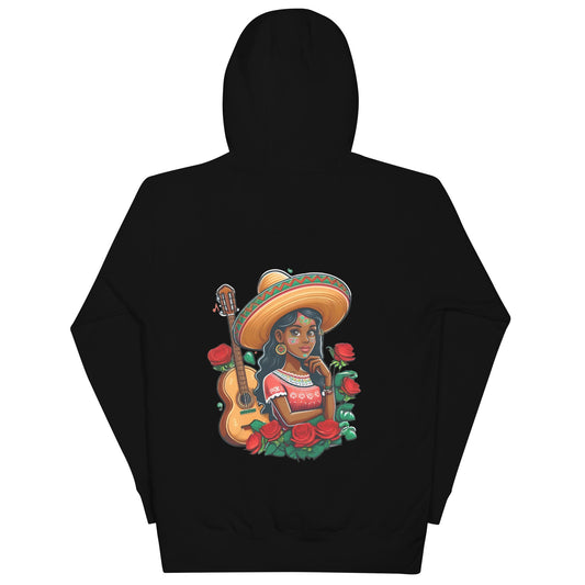Morena Hoodie - Skull Crushed Clothing Back View