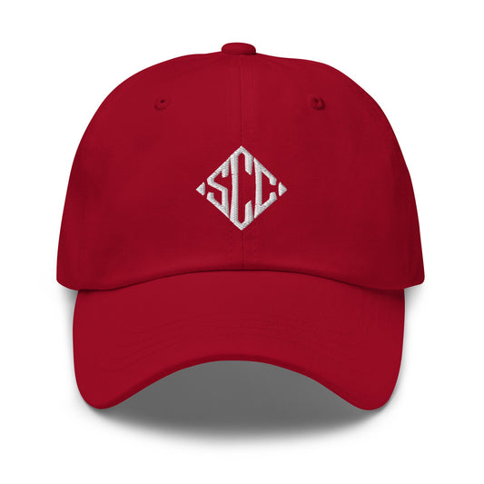SCC Embroidered Dad Cap – Low Profile Streetwear - Skull Crushed Clothing