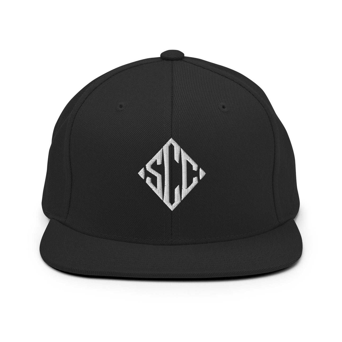 SCC Embroidered Snapback - Skull Crushed Clothing