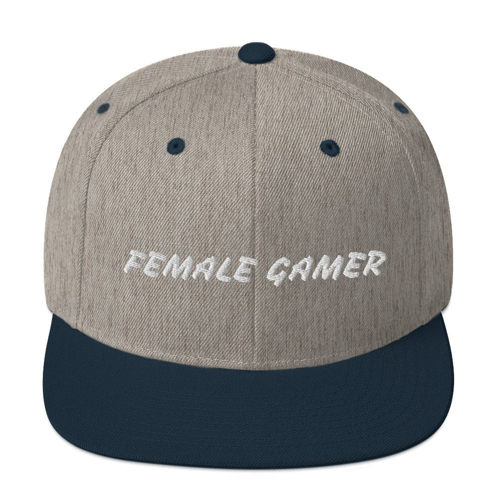 SCC x Holy_Yogi Female Gamer Snapback - Skull Crushed Clothing