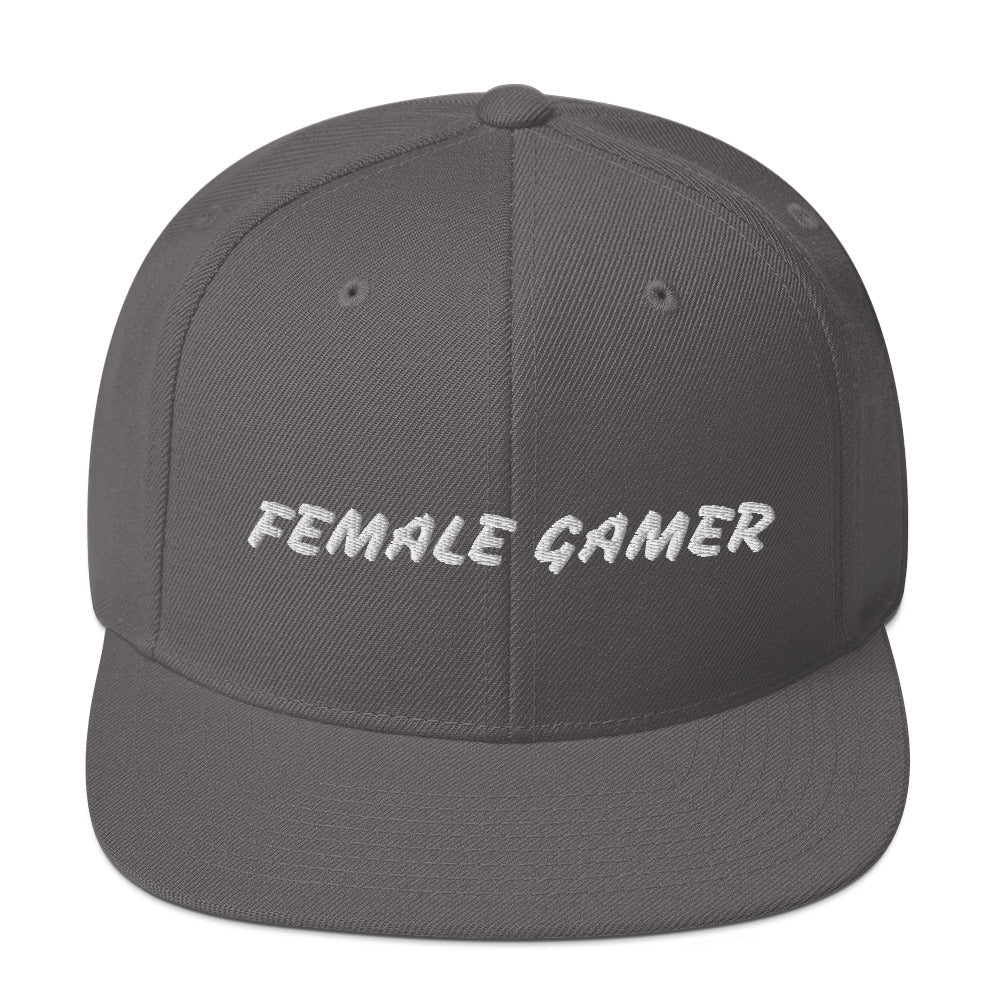 SCC x Holy_Yogi Female Gamer Snapback - Skull Crushed Clothing
