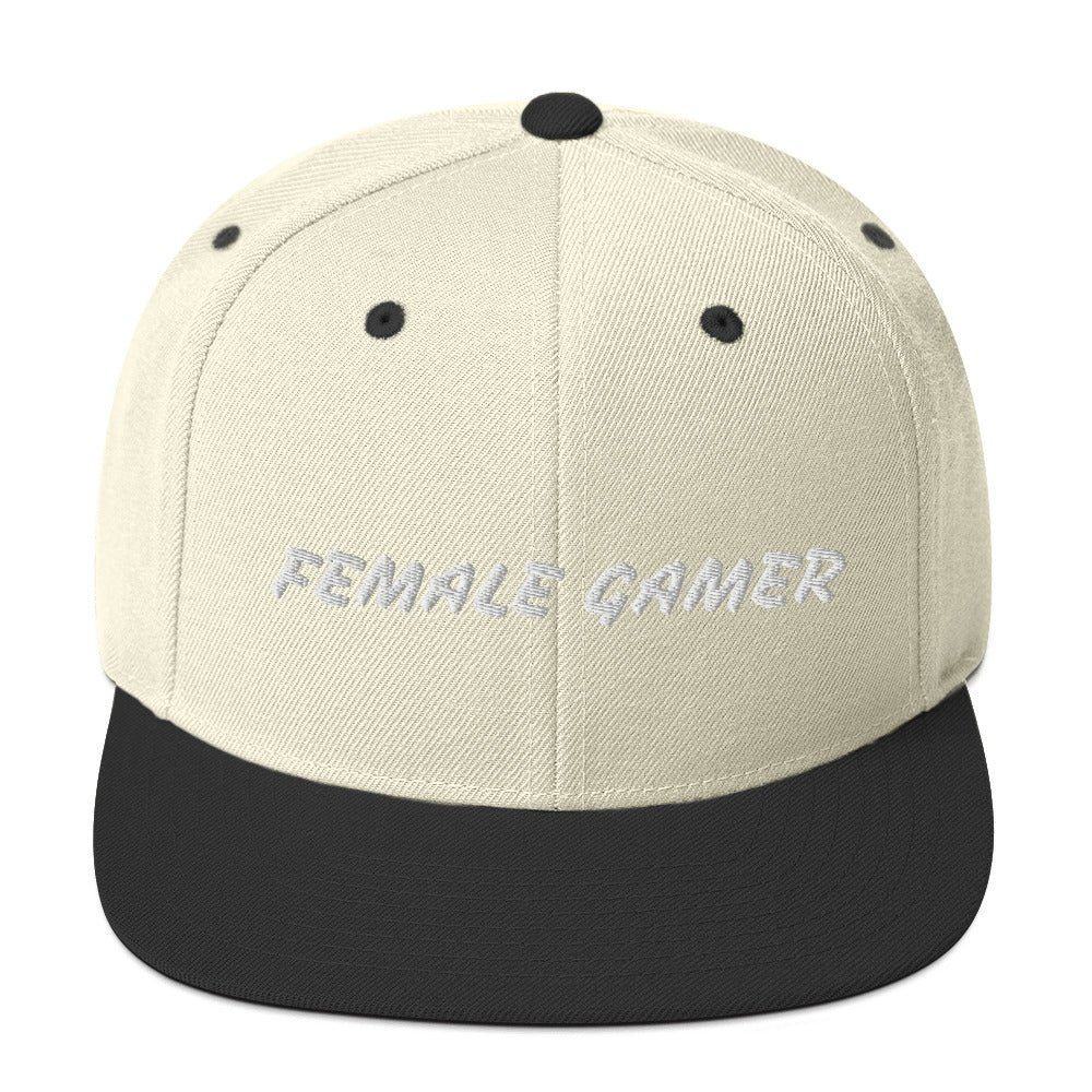 SCC x Holy_Yogi Female Gamer Snapback - Skull Crushed Clothing