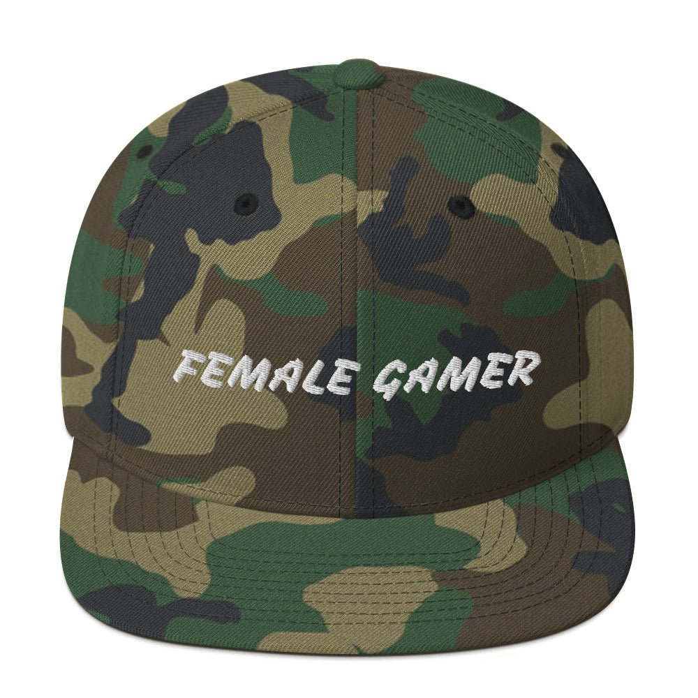 SCC x Holy_Yogi Female Gamer Snapback - Skull Crushed Clothing