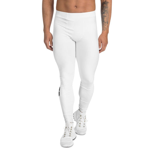 Skull Crushed Men's White Leggings - Skull Crushed Clothing
