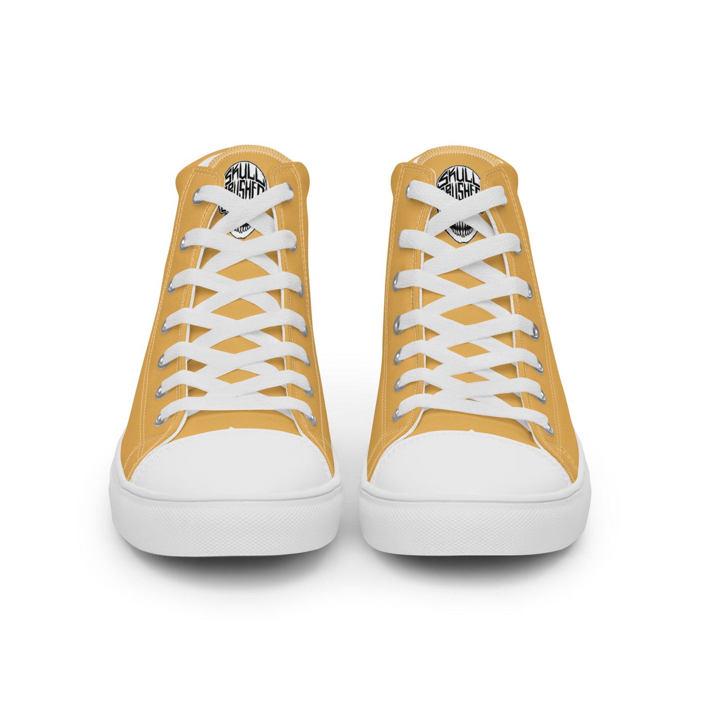 Julieta Women’s High Top Canvas Trainers (Gold Edition)
