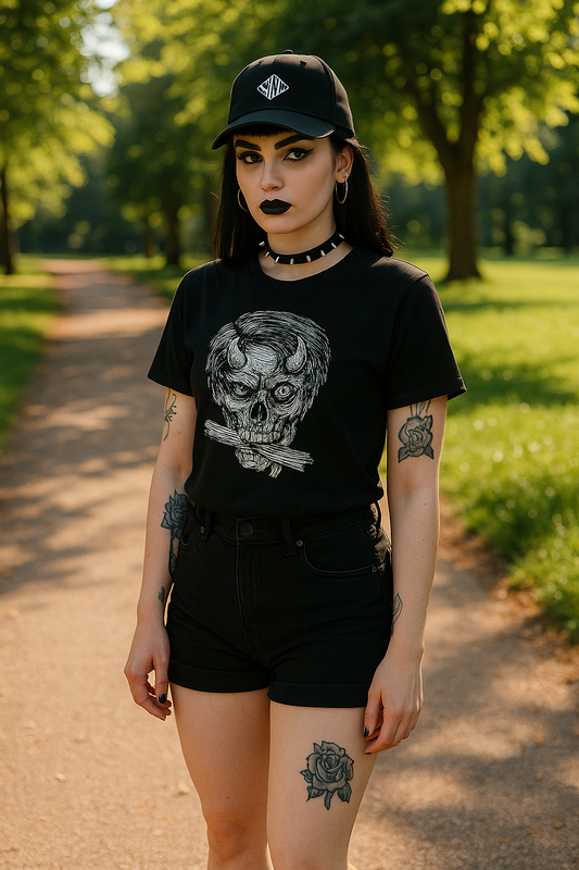 Demon Zombie Graphic T-Shirt