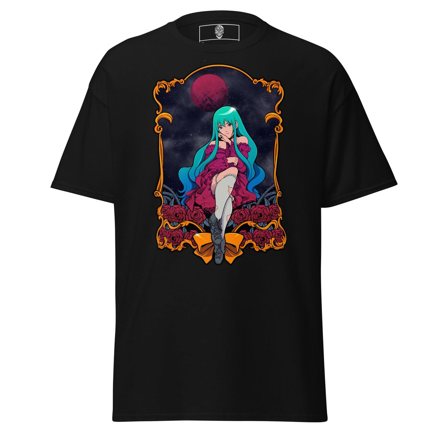 Crimson Duality Classic Cotton T-Shirt - Skull Crushed Clothing