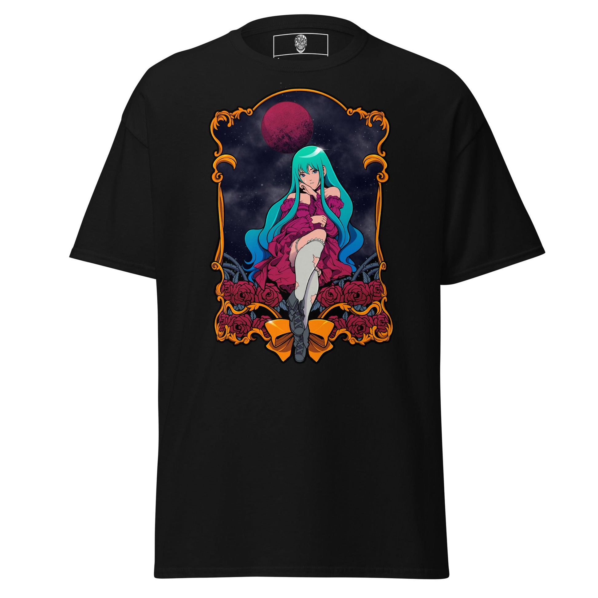 Crimson Duality Classic Cotton T-Shirt - Skull Crushed Clothing