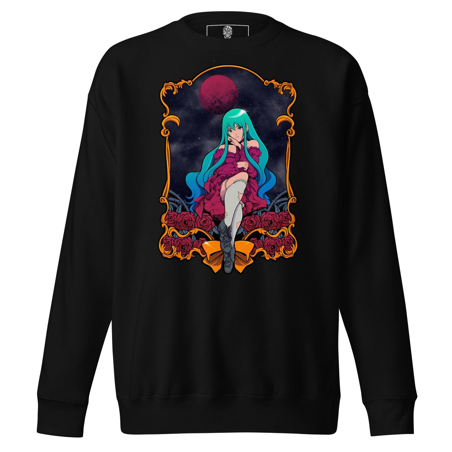 Crimson Duality Sweatshirt - Skull Crushed Clothing