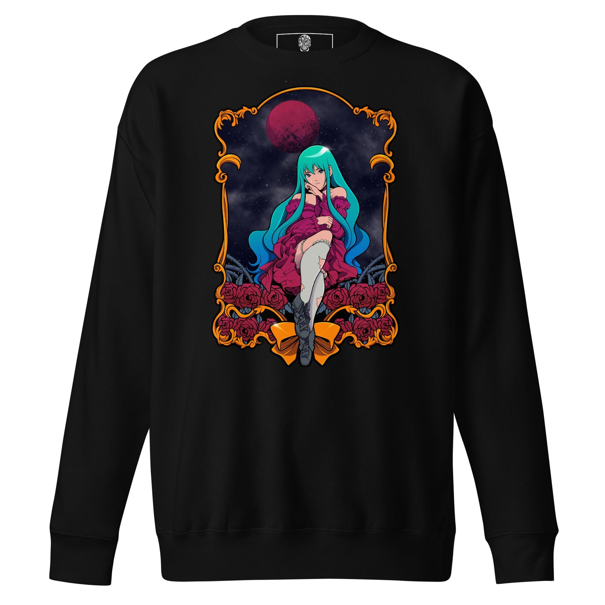 Crimson Duality Sweatshirt - Skull Crushed Clothing