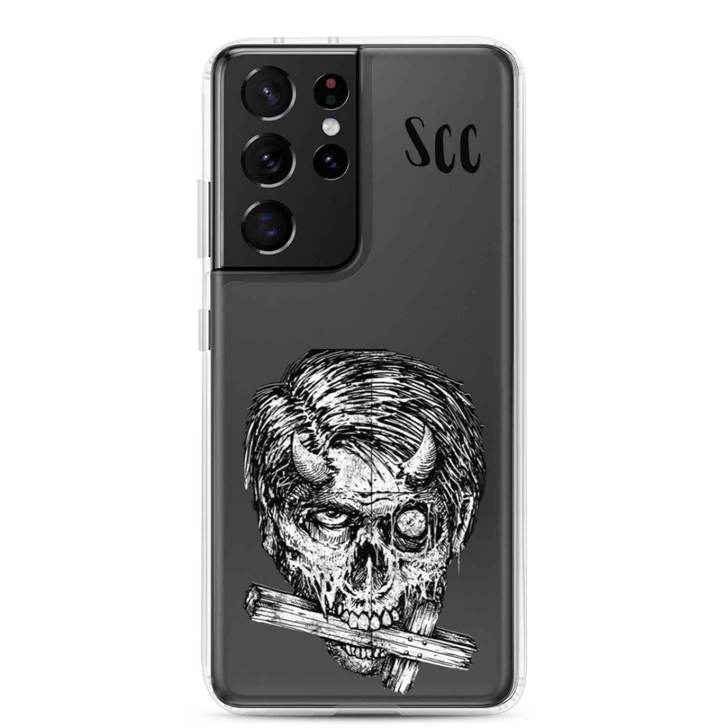 Demon Zombie Samsung Phone Case - Skull Crushed Clothing