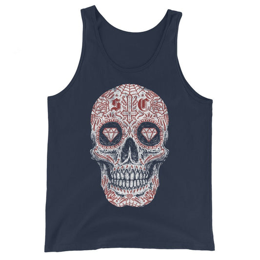 Dia de los Muertos Tank Top – Alternative Skull Streetwear - Skull Crushed Clothing