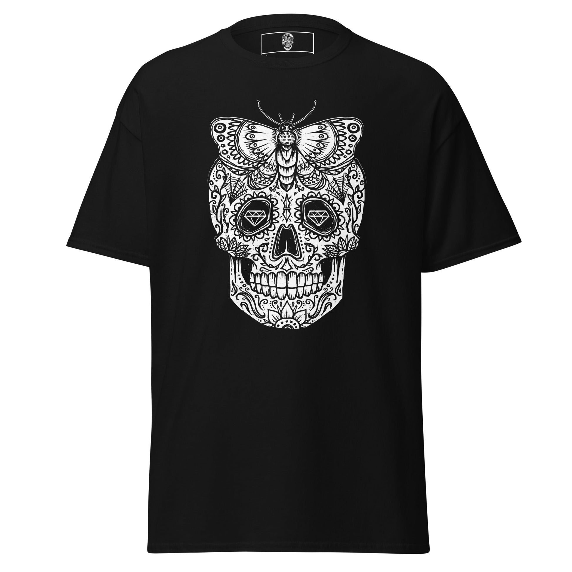 Diamond Butterfly Classic Tee – Alternative Streetwear T-Shirt - Skull Crushed Clothing
