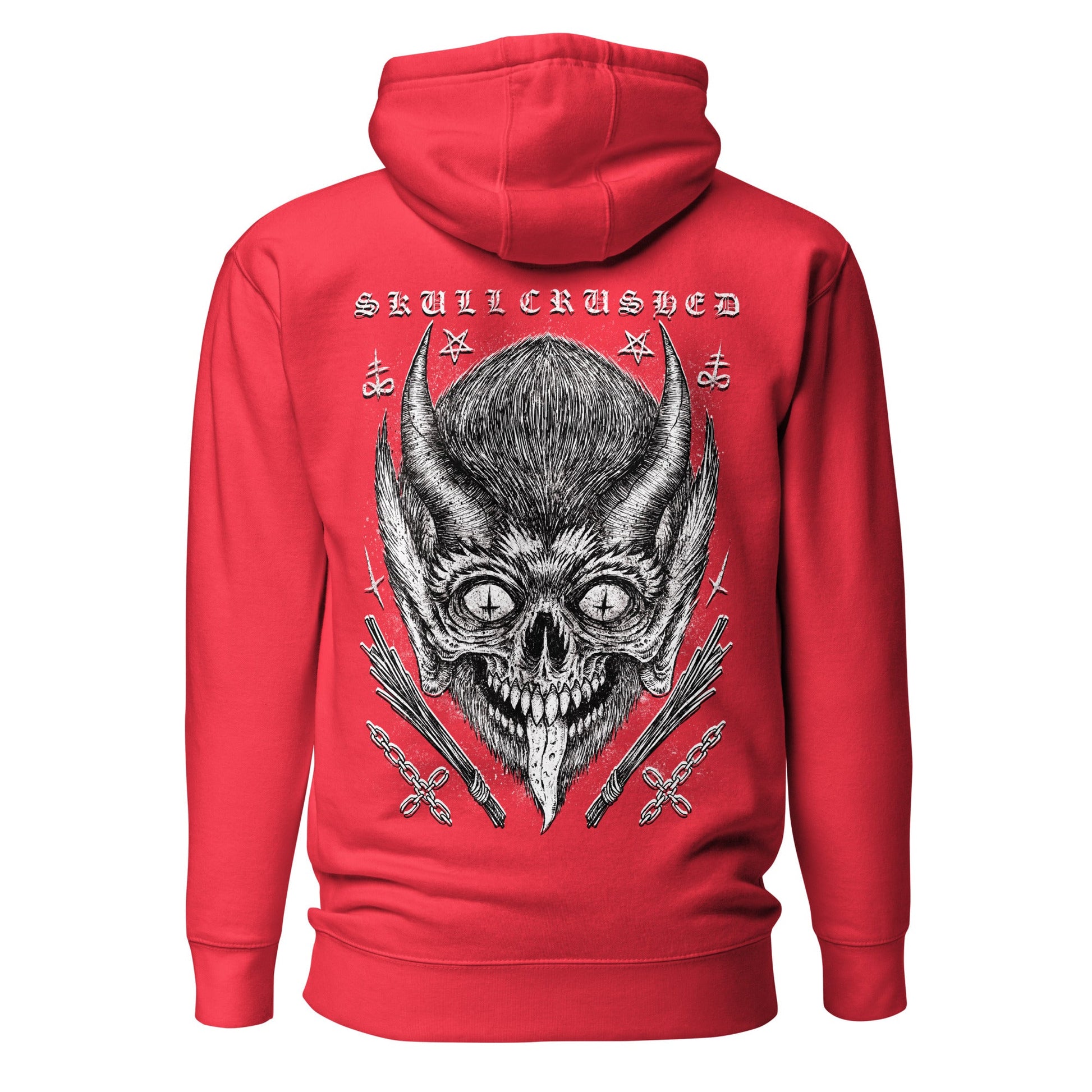 Krampus Hoodie | Gothic & Alternative Clothing - Skull Crushed Clothing