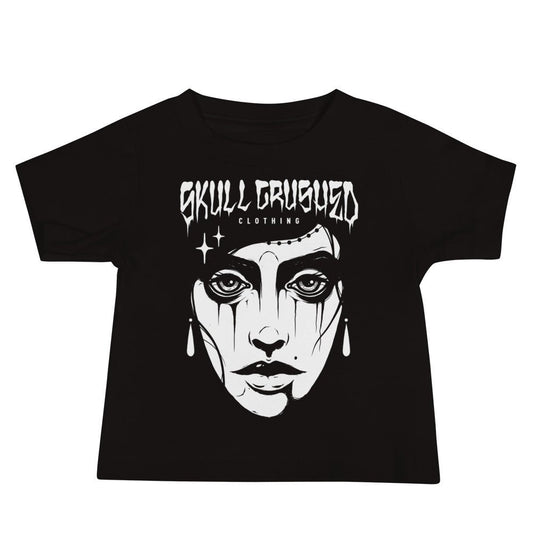 Lady Noir Baby T-Shirt - Skull Crushed Clothing
