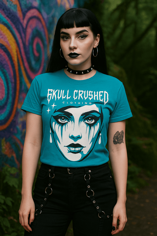 Lady Noir T-Shirt - Skull Crushed Clothing