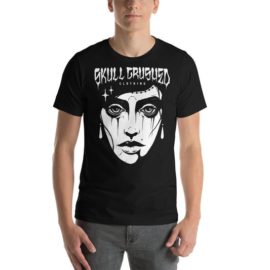 y Noir Graphic T-Shirt – Alternative Gothic Streetwear - Skull Crushed Clothing