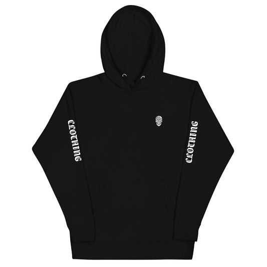 Pain Without Love Hoodie – Gothic Skull Streetwear - Skull Crushed Clothing