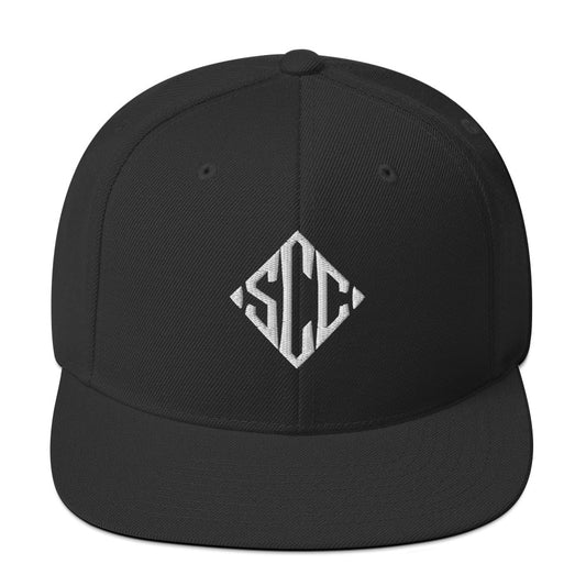 SCC Embroidered Snapback - Skull Crushed Clothing