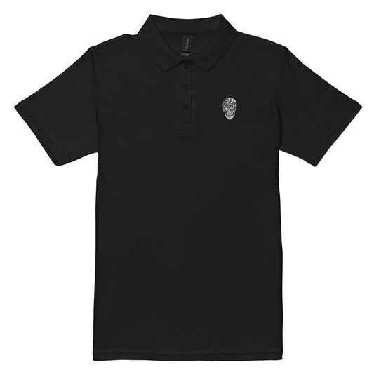 SCC Women's Skull Polo Top - Skull Crushed Clothing
