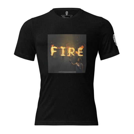 SCC x Remote Drummer 'Fire' Short Sleeve T-Shirt - Skull Crushed Clothing