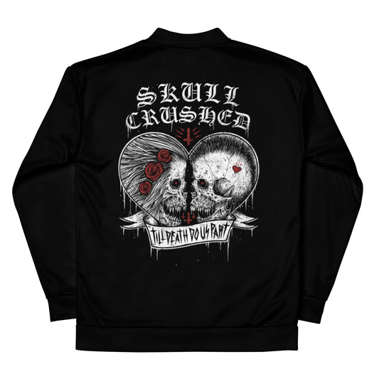Till Death Do Us Part Bomber Jacket - Skull Crushed Clothing